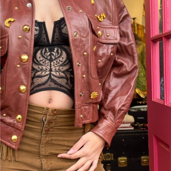 Vintage escada bomber jacket - Picture 8 of 11